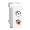 LNOW UTIC 2XRCA AUDIO bela KW4269R