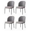 Hanah Home Set trpezarijskih stolica Dore 175 V4, 4 komada, Sivi
