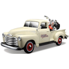 Maisto - Harley-Davidson po meri, 1950 Chevrolet 3100 Pickup + 2001 FLSTS Heritage Springer