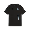 Olympique de Marseille PUMATECH Pocket Tee Men, Sport, Black/Vibrant Blue, 3XL