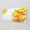 tulup.si Slika na akrilnem steklu Mango banana smoothie 125x50 cm 2 obešalnika