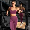 GymBeam Ženske helanke Lift Seamless Plum