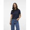 VERO MODA Majica PAULINA, modra
