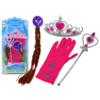 shumee Komplet dodatkov za malo princeso Wand Glove Crown Braids