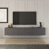 Hanah Home TV komoda West, 150x30x32 cm, Antracit