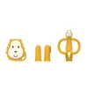 MatchStick Monkey darilni set - Leo lev - yellow