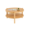Hanah Home Klub sto Monza, 80x48 cm, Smeđi