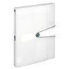 Herlitz mapa za dokumente, A4, 40mm, transparent bela