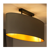 Duolla - Plafonski luster OVAL VEGAN 2xE27/15W/230V bež