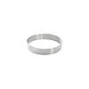 Perforated tart mold, stainless steel, 10.5 cm - de Buyer brand