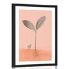 Plakat s paspartujem smisel narave - 40x60 no frame