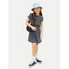 Tommy Hilfiger Vsakodnevna obleka KG0KG09149 Mornarsko modra Regular Fit