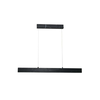 LED luster na sajli PIERCE LED/18W/230V crna