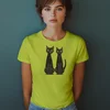 Camiseta Majica sa štampanim printom Cam 308, Ženska, Limeta