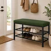 Hanah Home cipelarnik Lotus, 30 cm, zeleni