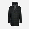 Mens Dark Blue Coat Geox Claudio - Mens