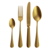 Set jedilnega pribora 24 kosov - Baguette Vintage PVD Gold Stone Wash - 123321