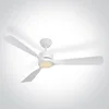 VANJSKI STROPNI VENTILATOR BIJELI ABS ROD FAN 32W LED 22W CCTV IP54 230V