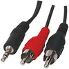 PremiumCord jack M 3.5 -> 2x RCA M 10m