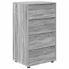 Vidaxl Omare za shranjevanje Siva Sonoma 60 x 48 x 105 cm