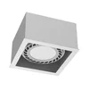 Brosline 1272 - Spot lampa CAGE 1xGU10/18W/230V bela