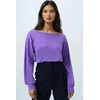 Trend Alacati Stili Ženska bluza Alc-X14393, Ljubičasta