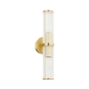 Argon 7203 - Zidno svetlo HAMPTON 2xE14/7W/230V zlatna