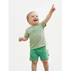 Sinsay - Pamučne kratke pantalone sa printom Cocomelon - green spruce