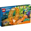 LEGO® City Luda akrobatska petlja sa šimpanzom (60338)