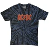 AC/DC Logo Wash Dip-Dye On Black L Majica