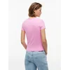 Tommy Jeans Majica DW0DW20459 Svetlo rožnata Slim Fit
