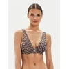 Boss Gornji del bikini Beatrix 50515551 Rjava Regular Fit