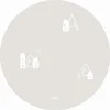 shumee Gumijasta podloga Prime Scandi Mist Circle