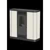 MARELI Kamin na pelet AURORA SLIM 10 air (10kW) krem