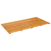 Prostirka za kupanje Smeđa 100 x 53 x 2,5 cm boja drva