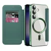 Maska za Samsung S25 Magsafe Lux Bi Fold, Zelena