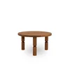 HANAH HOME Ida 70 Klub sto, 70x40x70cm, Hrast