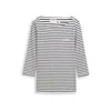 TOM TAILOR Majica mornarska/off-bela