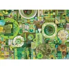 Cobble Hill Puzzle Barve mavrice: Zelena 1000 kosov