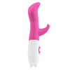 Silikonski vibrator G-točke-roza