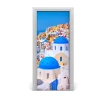 tulup.si Tapete na vratih Mesto santorini 85x205 cm