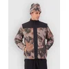 Mons Royale Pileup Wool Fleece Jacket mtn camo orange