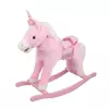 Plišani Konjić Jednorog - klackalica sa zvučnim efektima - Pink ( 856151 )