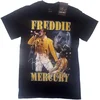 Freddie Mercury Majica Live Homage Unisex Black L