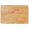 Vidaxl vidaXL Kopalniški pult svetlo rjav 60x40x2,5 cm masiven les