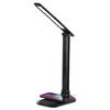 Immax 09106L - prigušiva LED stona lampa sa QI bežičnim punjenjem LUMI LED/7W/230V, crna