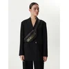 Love Moschino Torbica za okrog pasu črna