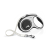 FLEXI Povodac za pse Comfort Tape S 5m crni