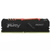 KINGSTON 16GB DDR4 (2x8GB), 3200MHz, FURY Beast RGB KF432C16BBAK2/16