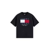 Tommy Jeans Majica mornarska/rdeča/črna/bela
